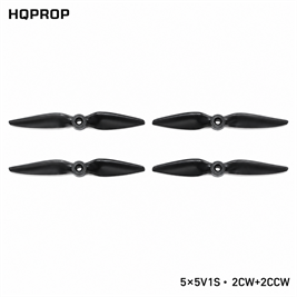 HQPropHQProp 5X5V1S Black 5×5 İnç İki Kanatlı Pervane Seti (2CW+2CCW)