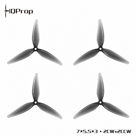 HQPropHQProp 7X5.5X3 Grey 7×5.5 İnç Üç Kanatlı Pervane Seti (2CW+2CCW)