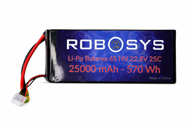 RobosysRobosys Li-Po Batarya (6S 25C 25000mAh)