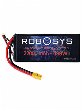 RobosysRobosys Semi-Solidstate 22000 mAh batarya ( 22.2V 5C)
