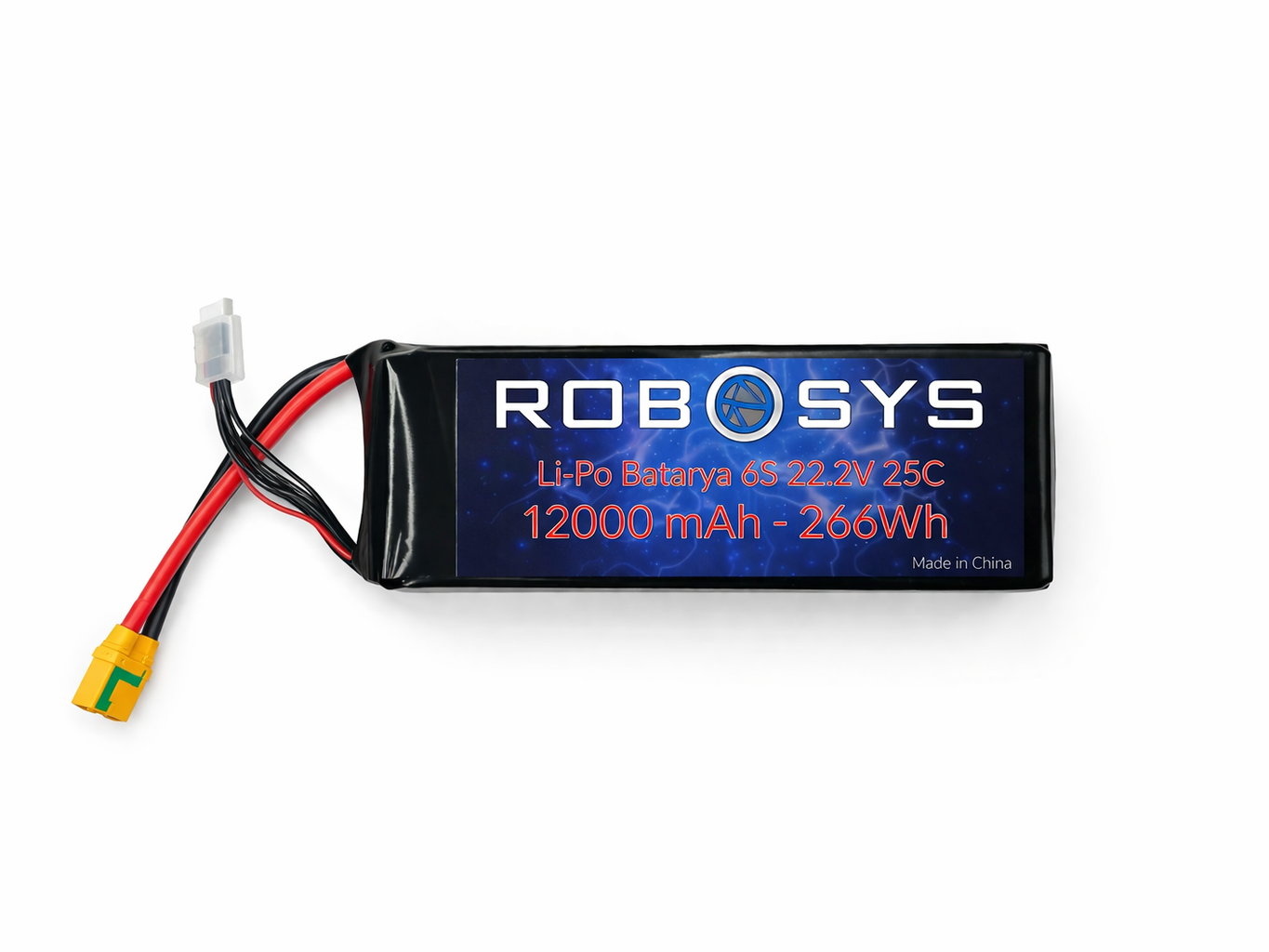 Robosys Li-Po Batarya (6S 5C 30000mAh)RobosysRobosys Li-Po Batarya (6S 5C 12000mAh)