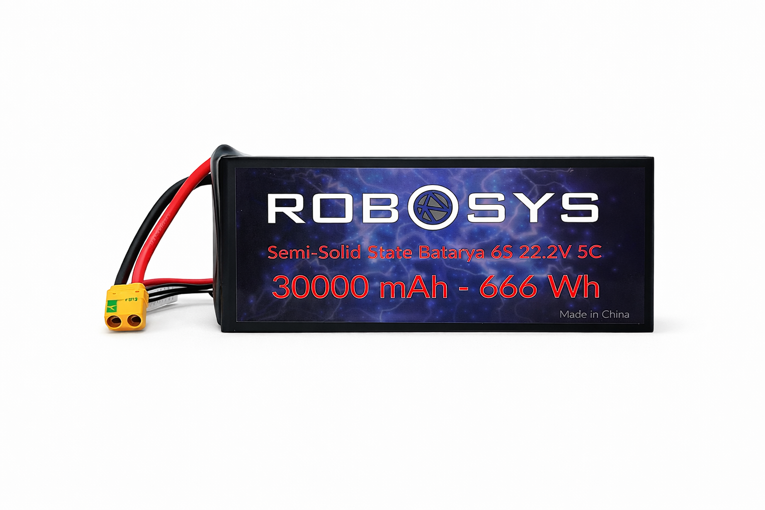 Robosys Li-Po Batarya (6S 25C 25000mAh)RobosysRobosys Li-Po Batarya (6S 25C 30000mAh)