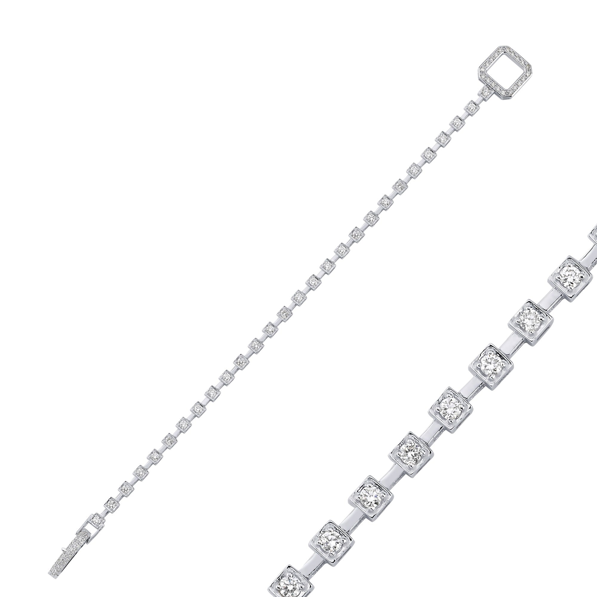 SU YOLU BİLEKLİK  1.66 KARAT (LAB GROWN)