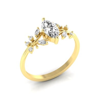 VİNTAGE YÜZÜK 0.65 KARAT (LAB GROWN)