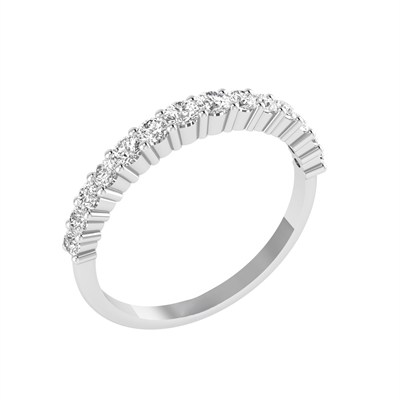 YARIM TUR YÜZÜK 0.42 KARAT (LAB GROWN)