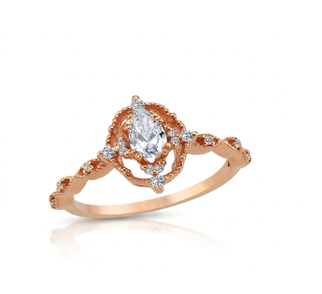 VİNTAGE YÜZÜK 0.64 KARAT (LAB GROWN)