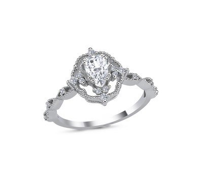 VİNTAGE YÜZÜK 0.65KARAT (LAB GROWN)