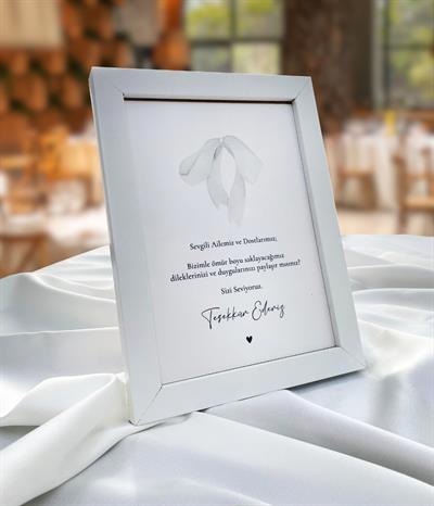 Anı Defteri İmza Panosu