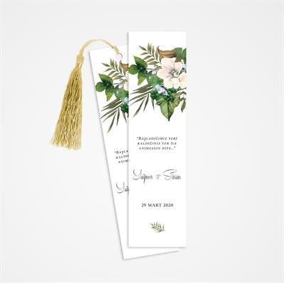 Greenery Kitap Ayracı