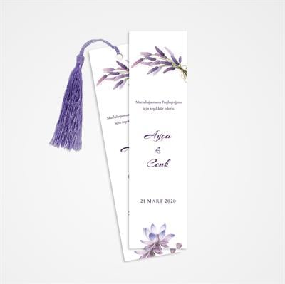 Lavender Kitap Ayracı