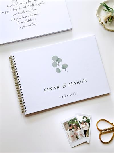 Mint Love Dikdörtgen Anı Defteri