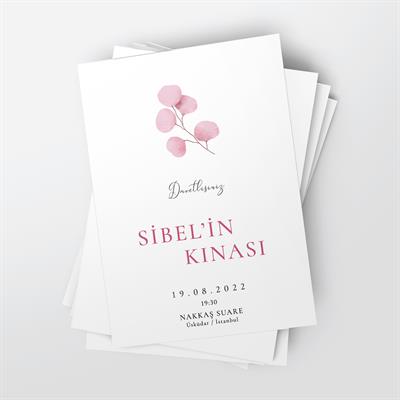 Pinky Love Kına Kartı