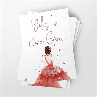 Roses Kına Kartı