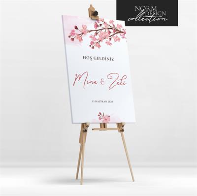 Sakura Karşılama Panosu