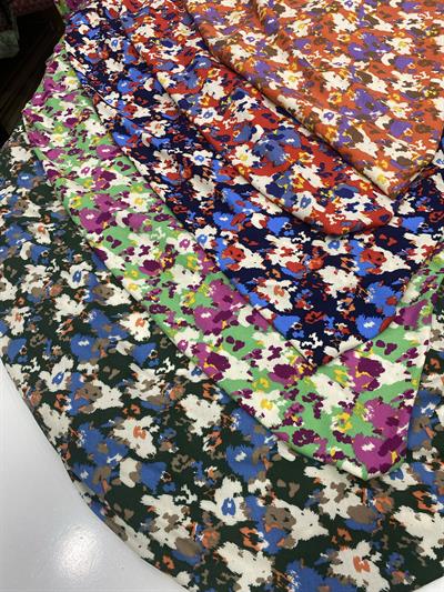 Ebru Pamuklu İthal Viskon Kumaş