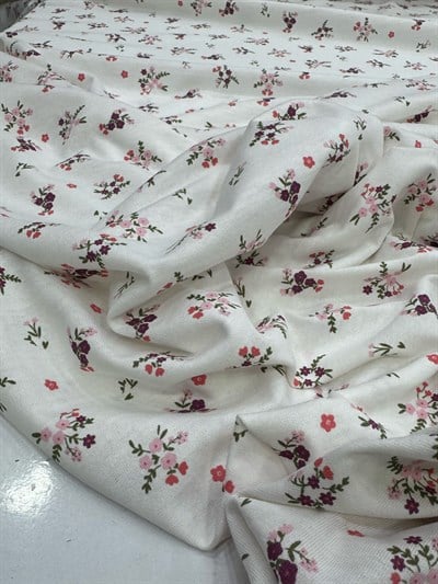 Soft Garden Yüzde Yüz Pamuklu Süprem Penye Kumaş