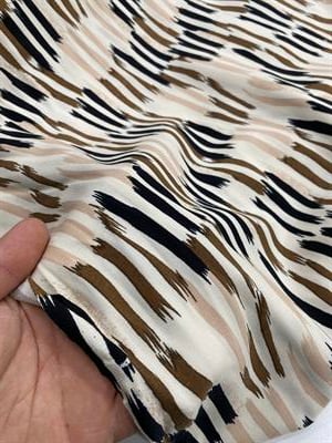 Yüzde Yüz Pamuk Viskon Desen Kumaş