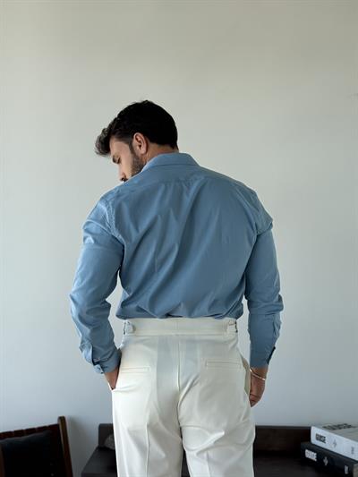 Adrien SlimFit Mavi Gömlek