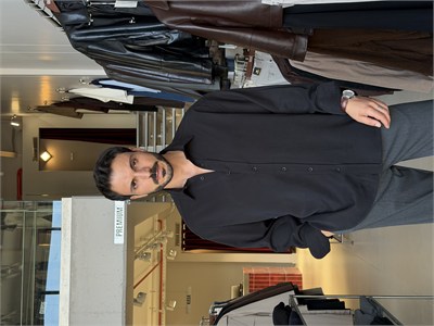Alain Siyah Modal Gömlek