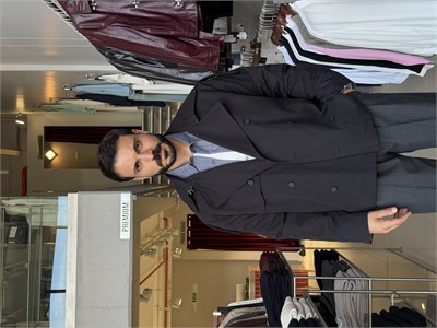 Albert Siyah Trençkot