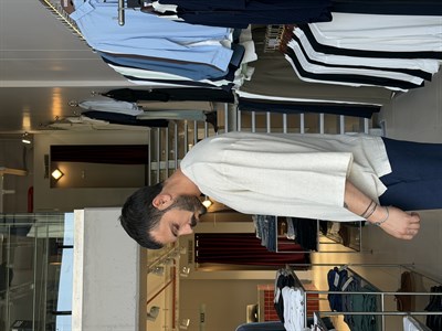 Alfa Fakirkol Bej Viscon Keten Tişört