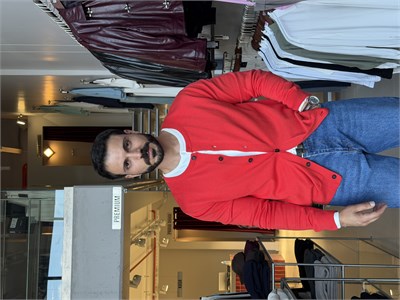 Alois Kırmızı Triko Hırka