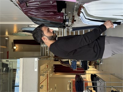 Alois Siyah Triko Hırka
