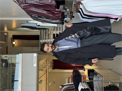 Andreas Siyah Trençkot