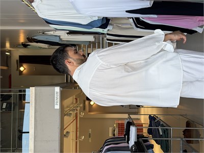 Ares Beyaz Modal Gömlek