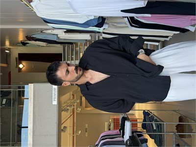 Ares Siyah Modal Gömlek