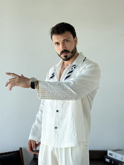 Arnaud Çizgili Gömlek