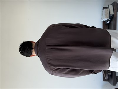 Arven Oversize Kahve Modal Gömlek