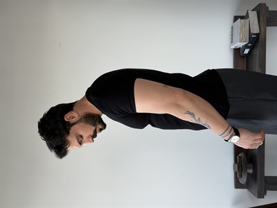 Axel Siyah Fitilli Tişört