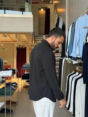 Blas Black Lyocell Gömlek