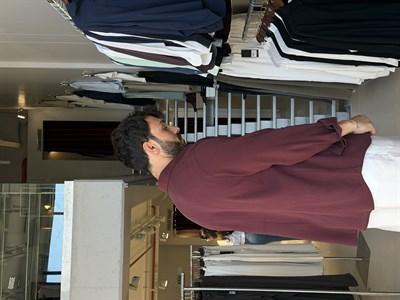 Blas Burgundy Lyocell Gömlek