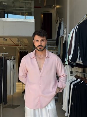 Blas Pudra Lyocell Gömlek