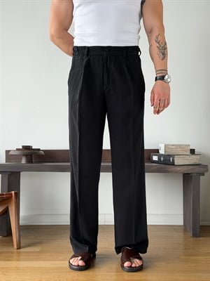 Boise Modal Siyah Baggy Pantolon