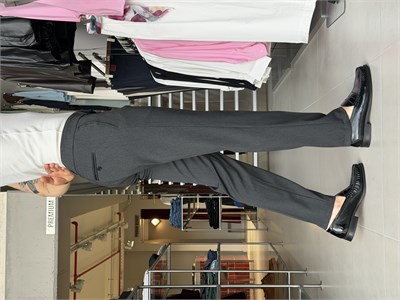 Cornel Füme Slim Fit Pantolon