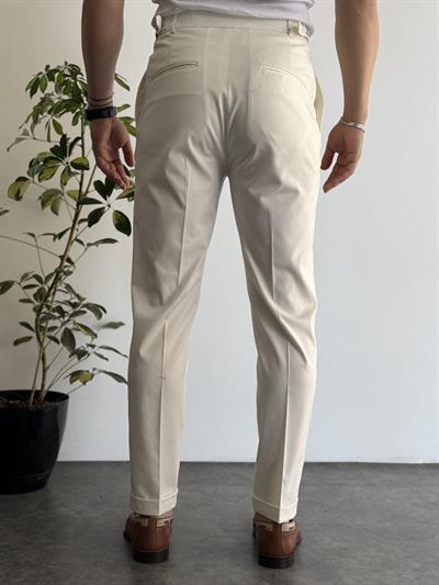 David Ekru Pantolon