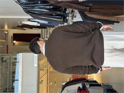 Delon Kahverengi Basic Triko Hırka