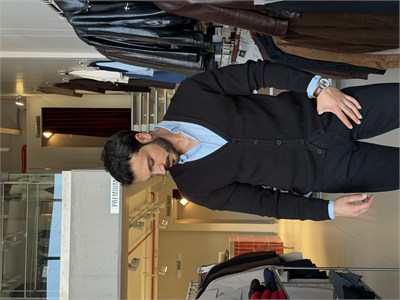 Delon Siyah Basic Triko Hırka