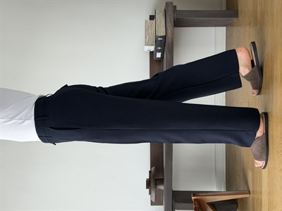 Elena Lacivert Baggy Pantolon