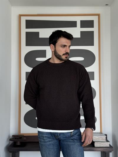 Erwan Örme Kahve Triko