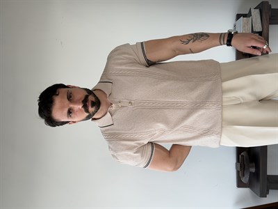 Fabio Old Money Bej Triko