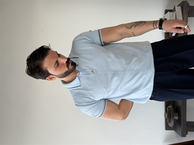 Fabio Old Money Mavi Triko