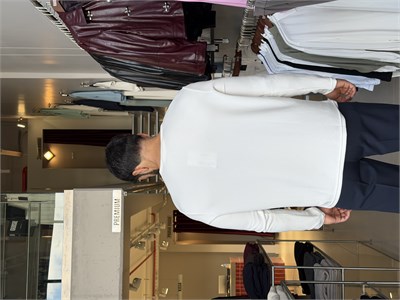 Falk Ekru Henley Yaka Sweat