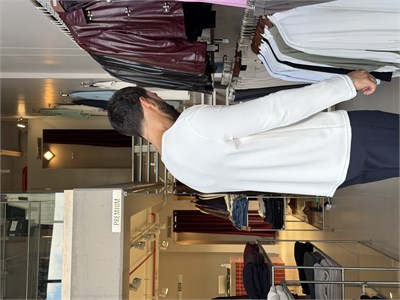 Falk Ekru Henley Yaka Sweat