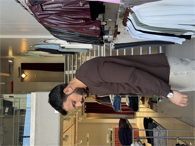 Falk Kahverengi Henley Yaka Sweat