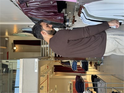 Falk Kahverengi Henley Yaka Sweat