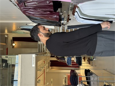 Falk Siyah Henley Yaka  Sweat